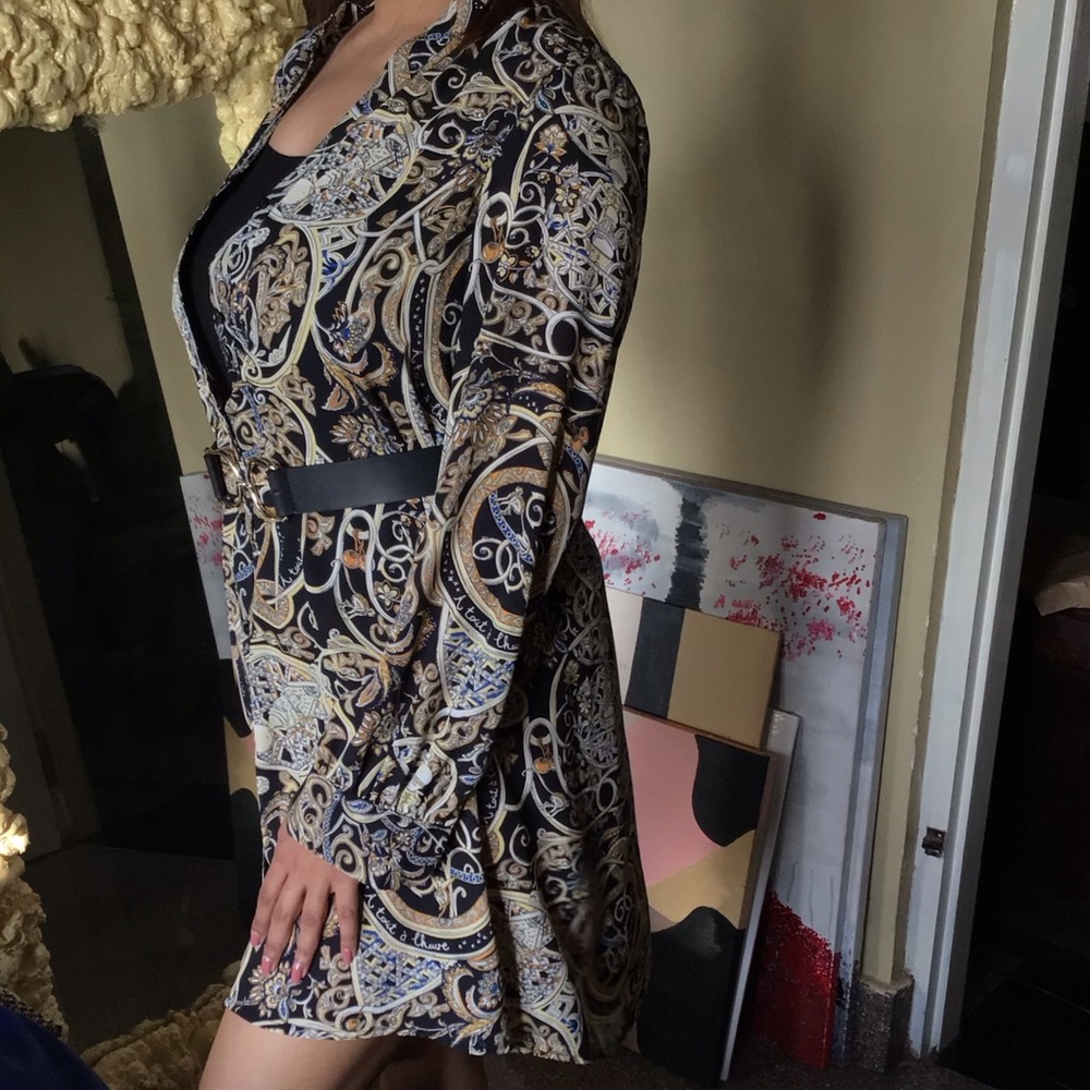 ❌SOLD❌ H&M Shirt dress - Picture 6 of 6